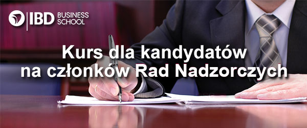 Kurs dla kandydatów na członków rad nadzorczych – 350. edycja, ostatnie miejsca